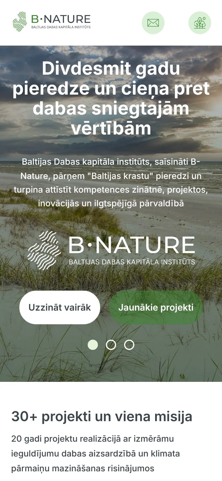 bnature.lv mobilajā
