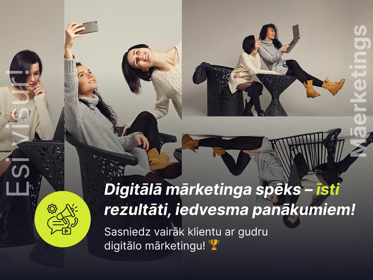 Digitālā mārketinga pakalpojumi: kā palīdzam augt īstiem uzņēmumiem