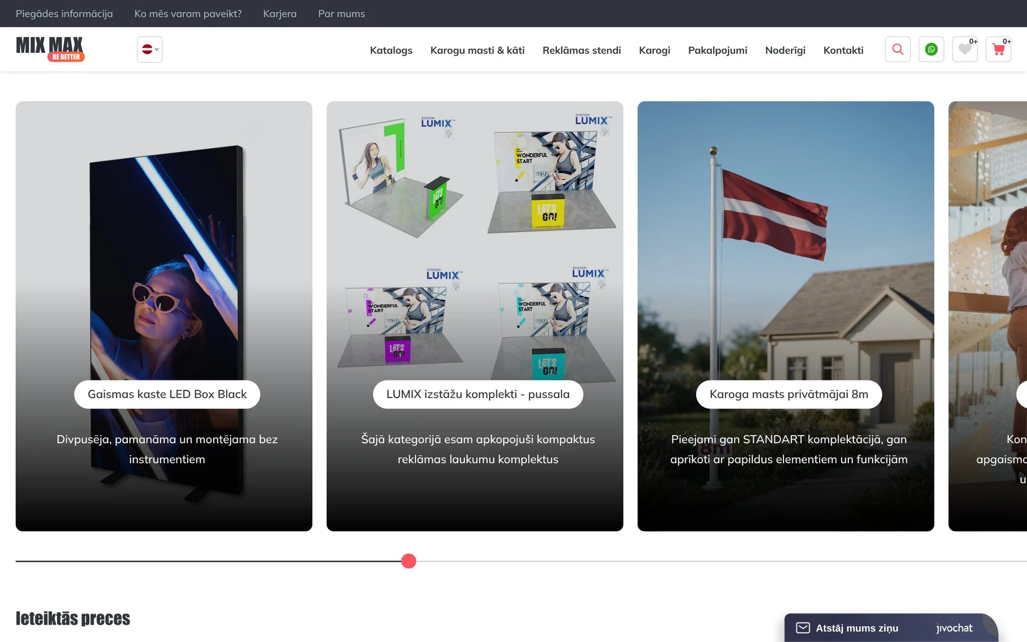 mixmax.lv: Sākumlapa
