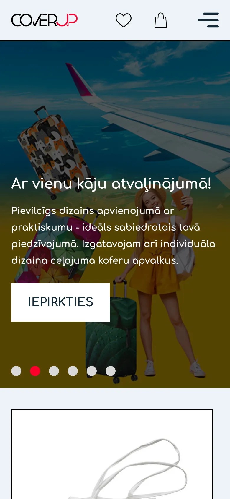 coverup.lv mobilajā