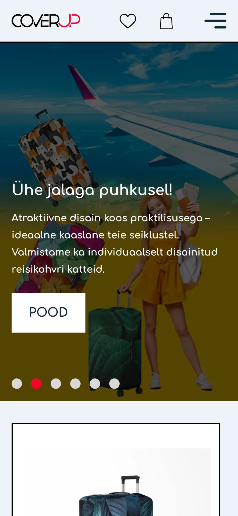 coverup.lv на мобильном: Eesti