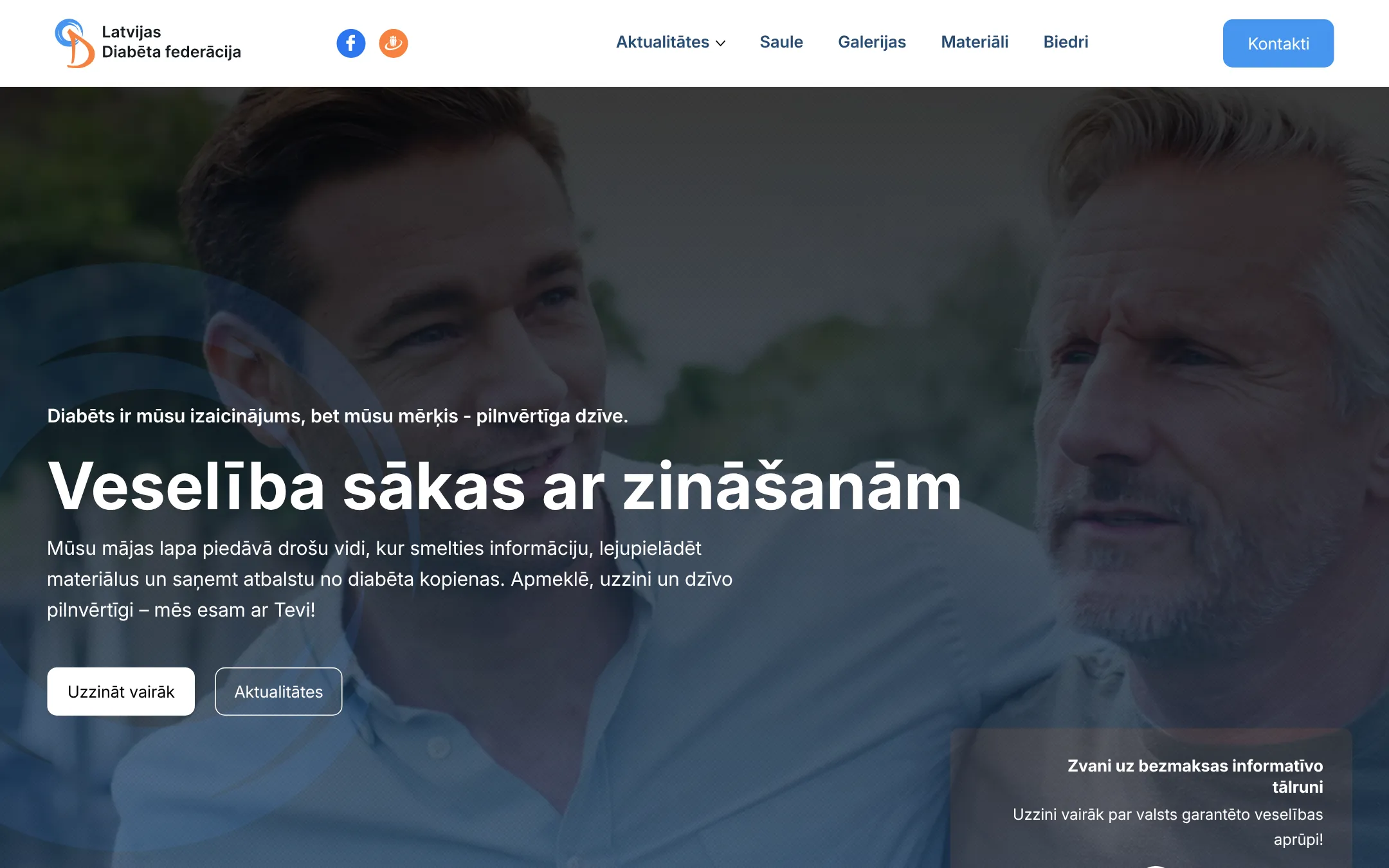 diabets.lv: Homepage