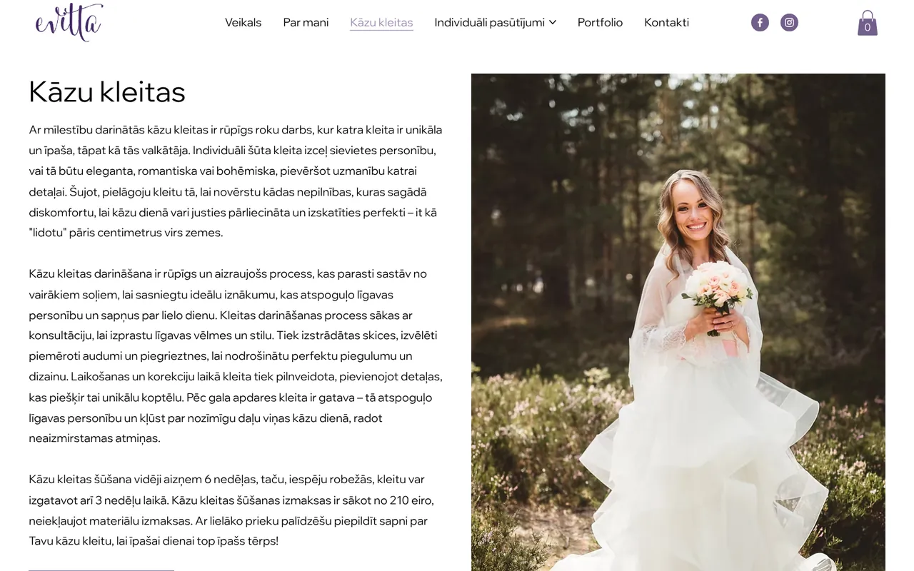 evitta.lv: Kāzu kleitas