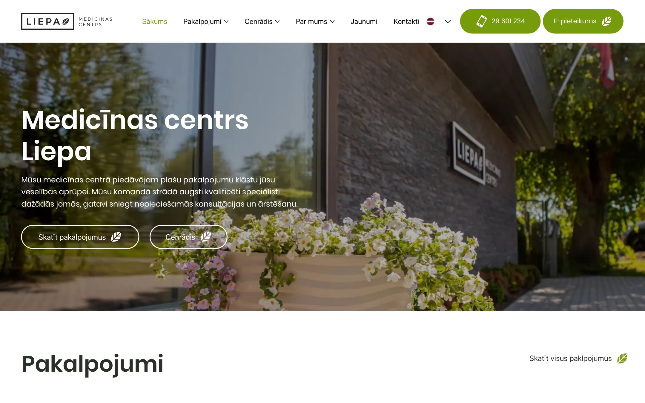 liepamc.lv: Homepage