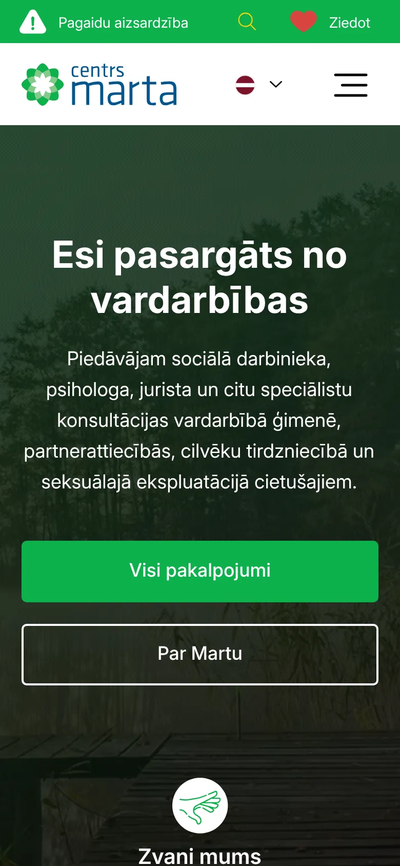 marta.lv mobilajā