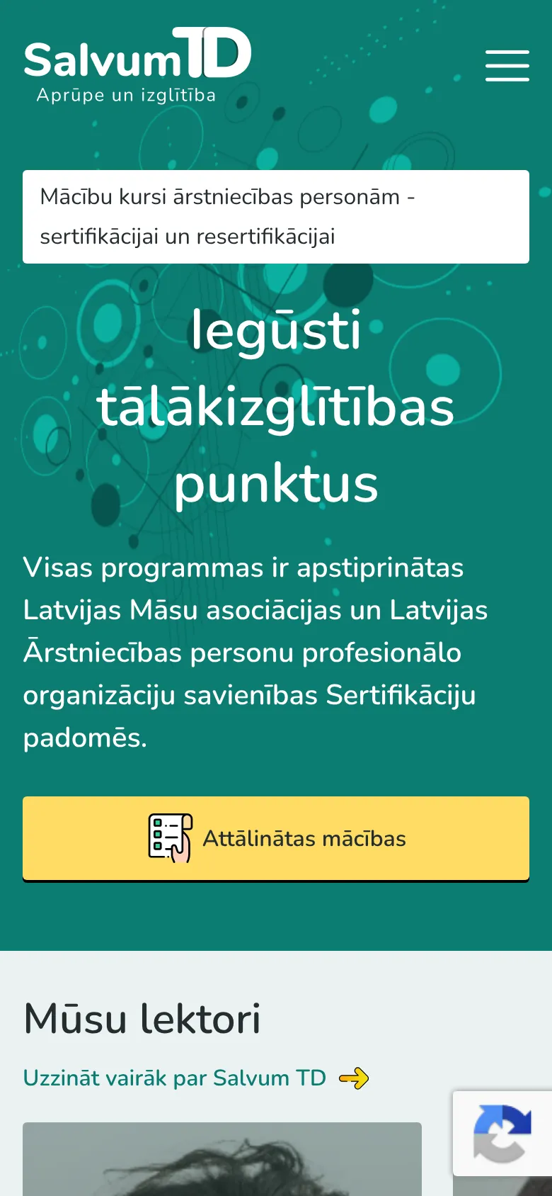 salvumtd.lv mobilajā