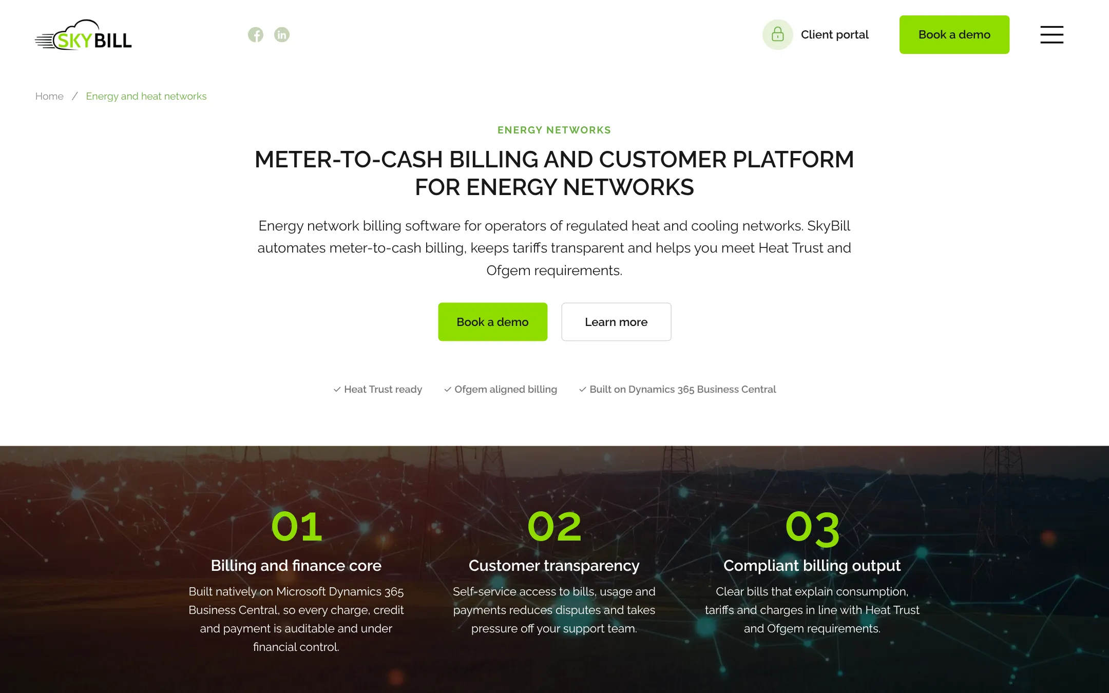 skybill.eu: Теплосети