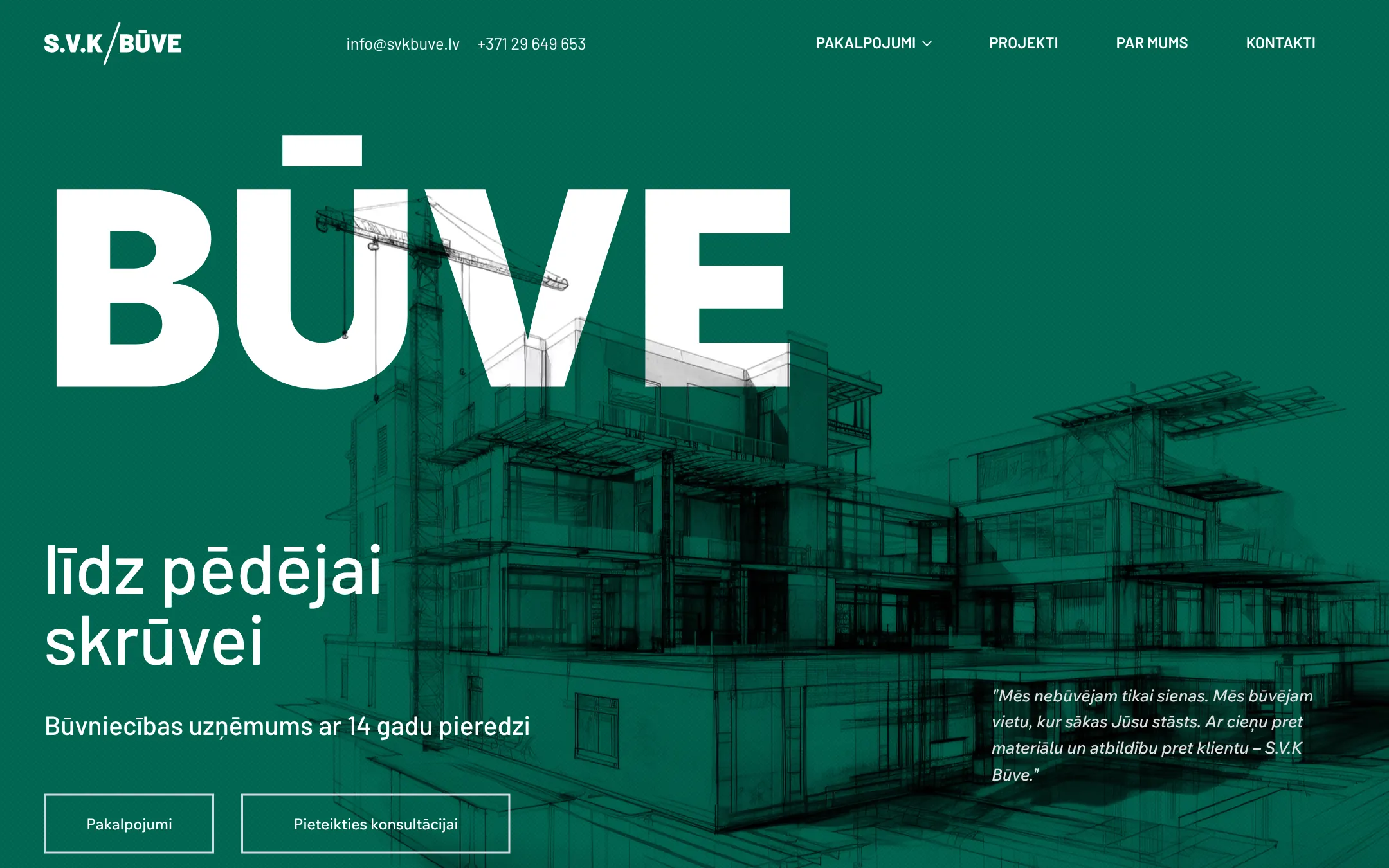 svkbuve.lv: Главная