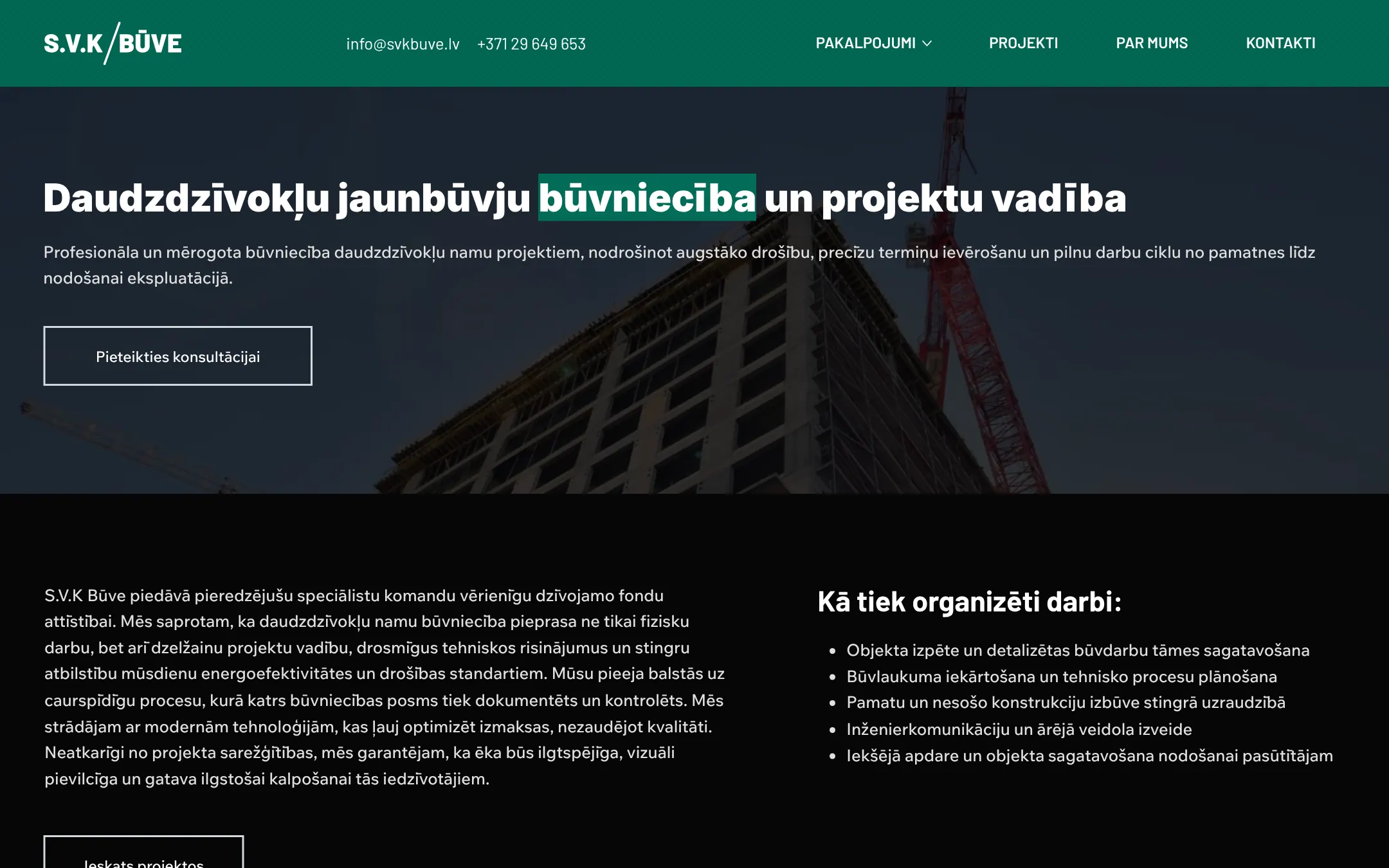 svkbuve.lv: Новые многоквартирные дома